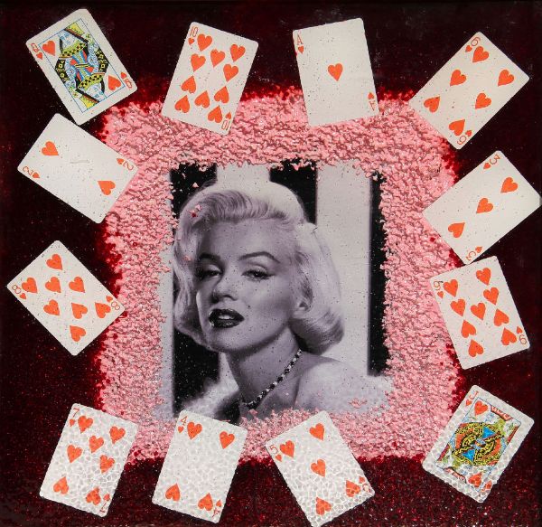 OMAR RONDA : Marilyn frozen  - Asta Asta arte moderna e contemporanea  - Associazione Nazionale - Case d'Asta italiane