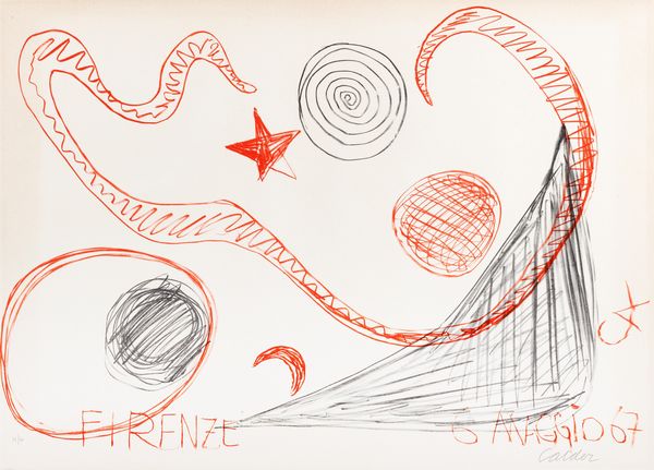 ,Alexander Calder : Firenze  - Asta Grafica internazionale e Multipli d'Autore - Associazione Nazionale - Case d'Asta italiane