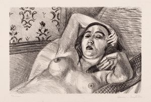 ,Henri Matisse - Le repos du modle