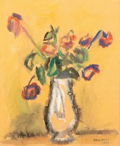 ,Orfeo Tamburi - Vaso di fiori