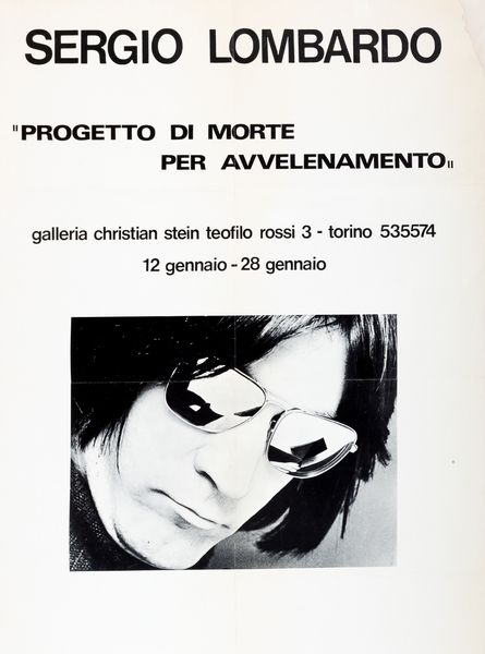 ,SERGIO LOMBARDO : Due manifesti  - Asta Arte Moderna e Contemporanea - Parte I - Associazione Nazionale - Case d'Asta italiane