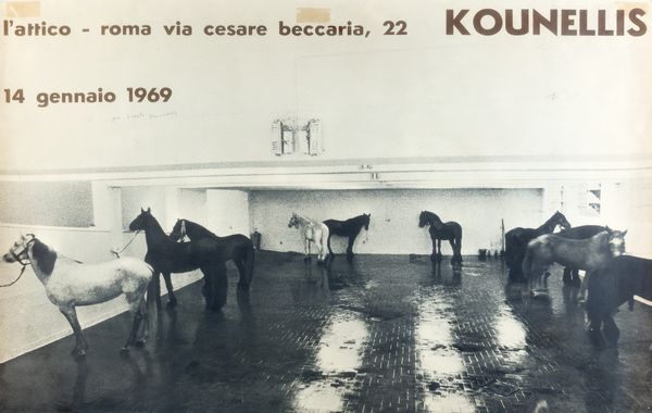 ,Jannis Kounellis : L'Attico, Roma  - Asta Arte Moderna e Contemporanea - Parte I - Associazione Nazionale - Case d'Asta italiane