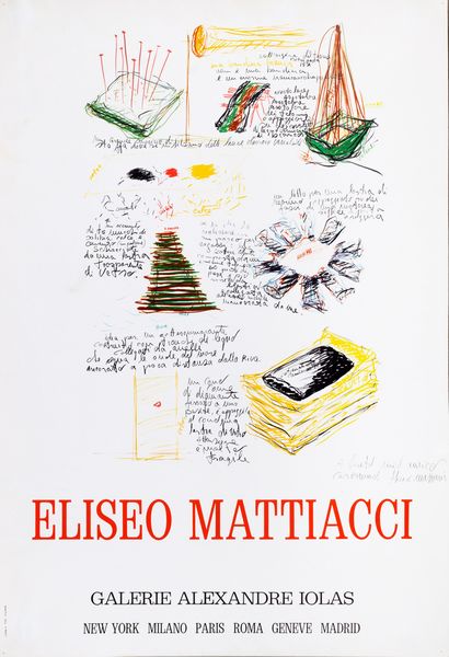 ,Eliseo Mattiacci : Galerie Iolas  - Asta Arte Moderna e Contemporanea - Parte I - Associazione Nazionale - Case d'Asta italiane
