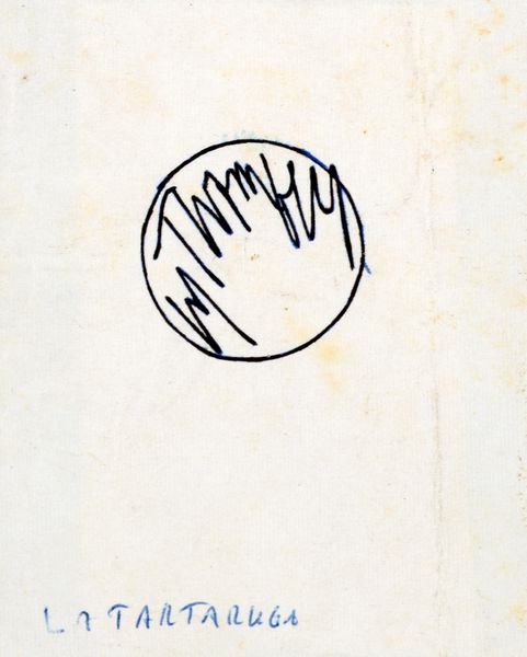 ,Cy Twombly : Timbro utilizzato dallartista in alcune sue opere su carta  - Asta Arte Moderna e Contemporanea - Parte I - Associazione Nazionale - Case d'Asta italiane