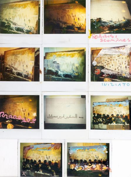 ,MARIO SCHIFANO : 11 polaroid per sorrisi scomparsi  - Asta Arte Moderna e Contemporanea - Parte I - Associazione Nazionale - Case d'Asta italiane