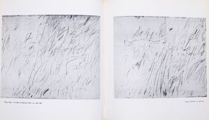 ,Cy Twombly : Galerie J, Parigi  - Asta Arte Moderna e Contemporanea - Parte I - Associazione Nazionale - Case d'Asta italiane