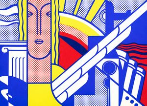 ,Roy Lichtenstein - Modern Art Poster