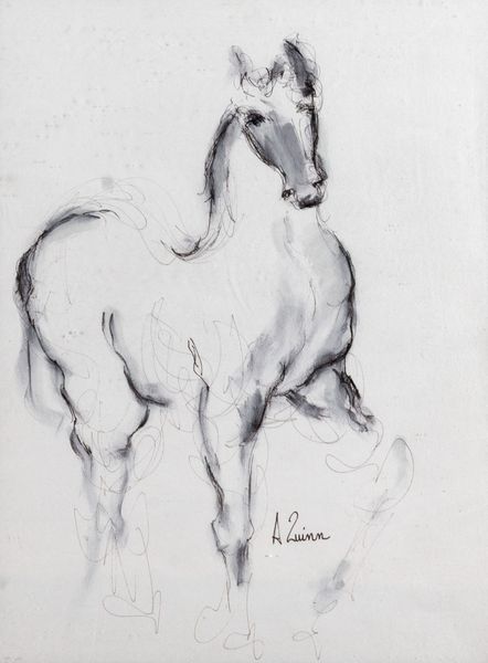 ,Anthony Quinn : Cavallo  - Asta Arte Moderna e Contemporanea - Parte II - Associazione Nazionale - Case d'Asta italiane