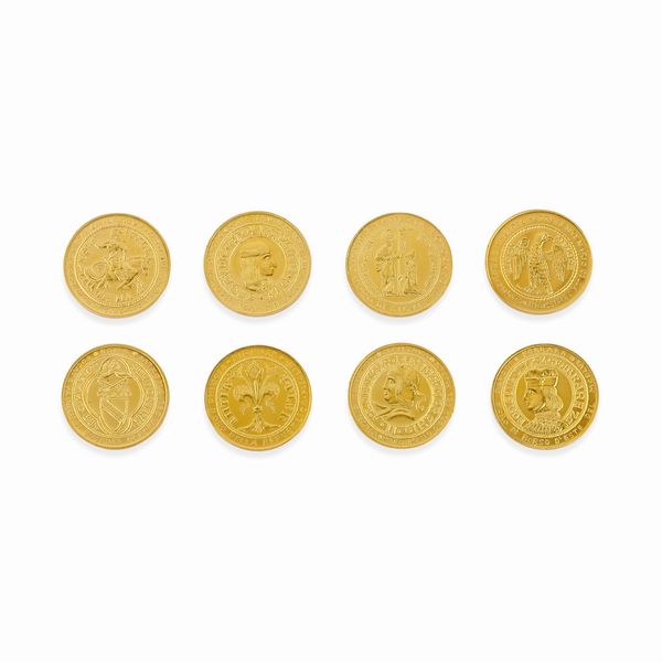 Lotto di monete in oro titolo 900/1000  - Asta Argenti - Associazione Nazionale - Case d'Asta italiane