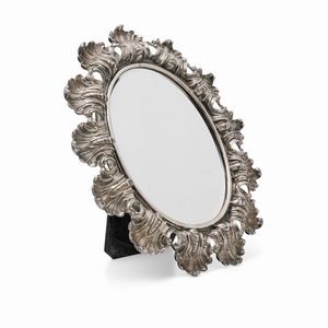 ,Mario Buccellati - Specchio in argento