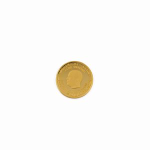 Due monete in oro titolo 900/1000  - Asta Gioielli - Associazione Nazionale - Case d'Asta italiane