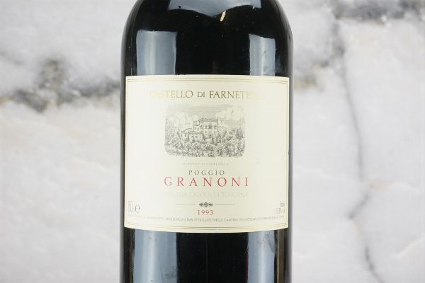 Poggio Granoni Castello di Farnetella 1993  - Asta Smart Wine 2.0 | Asta Online - Associazione Nazionale - Case d'Asta italiane