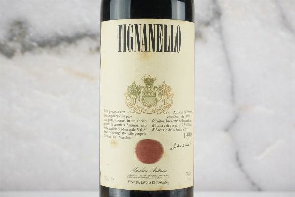Tignanello Antinori 1990  - Asta Smart Wine 2.0 | Asta Online - Associazione Nazionale - Case d'Asta italiane