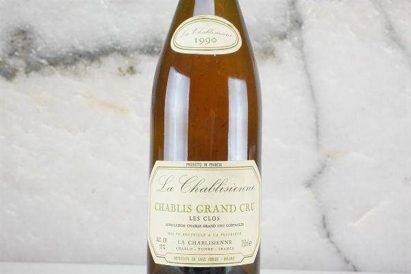 Chablis Les Clos La Chablisienne 1990  - Asta Smart Wine 2.0 | Asta Online - Associazione Nazionale - Case d'Asta italiane