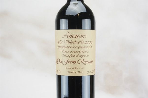 Amarone della Valpolicella Romano Dal Forno 2006  - Asta Smart Wine 2.0 | Asta Online - Associazione Nazionale - Case d'Asta italiane