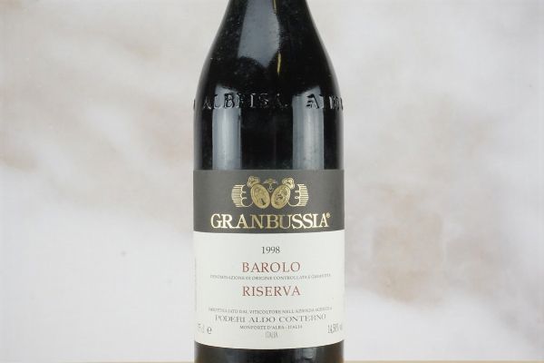 Barolo Riserva Granbussia Poderi Aldo Conterno 1998  - Asta Smart Wine 2.0 | Asta Online - Associazione Nazionale - Case d'Asta italiane