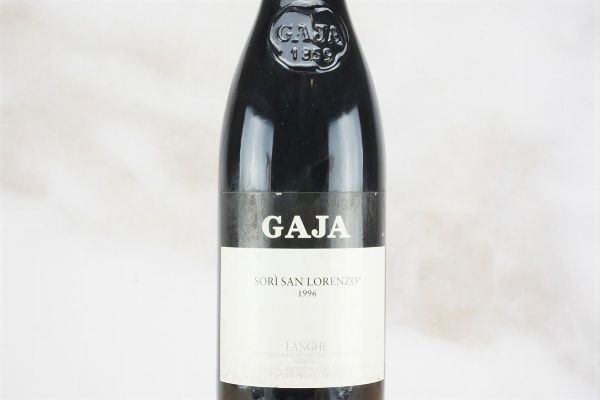 Sorì San Lorenzo Gaja 1996  - Asta Smart Wine 2.0 | Asta Online - Associazione Nazionale - Case d'Asta italiane