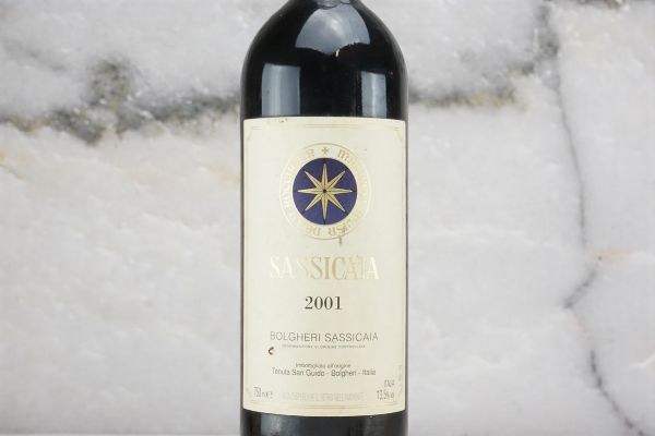 Sassicaia Tenuta San Guido 2001  - Asta Smart Wine 2.0 | Asta Online - Associazione Nazionale - Case d'Asta italiane