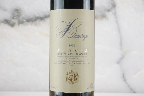 Rancia Berardenga Felsina 1998  - Asta Smart Wine 2.0 | Asta Online - Associazione Nazionale - Case d'Asta italiane