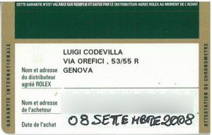 ROLEX MILGAUSS REF. 116400 M6667XX ANNO 2008  - Asta Orologi  - Associazione Nazionale - Case d'Asta italiane