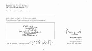 CHANEL MONSIEUR DE CHANEL "HEURE SAUTANTE" REF. H4799 N. DMK 770XX ANNO 2017  - Asta Orologi  - Associazione Nazionale - Case d'Asta italiane