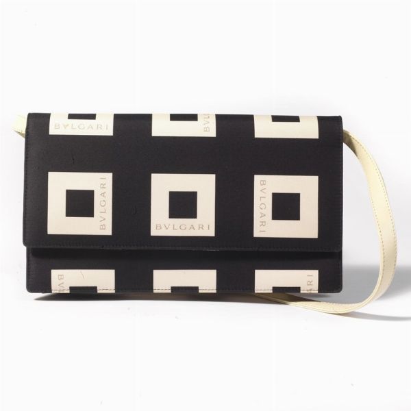 BULGARI BORSA IN TESSUTO CON FOULARD  - Asta Vintage: borse e accessori di Hermes, Louis Vuitton e altre grandi maison  - Associazione Nazionale - Case d'Asta italiane