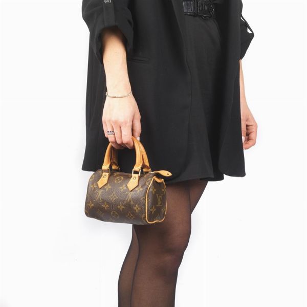 LOUIS VUITTON MINI SPEEDY 16  - Asta Vintage: borse e accessori di Hermes, Louis Vuitton e altre grandi maison  - Associazione Nazionale - Case d'Asta italiane
