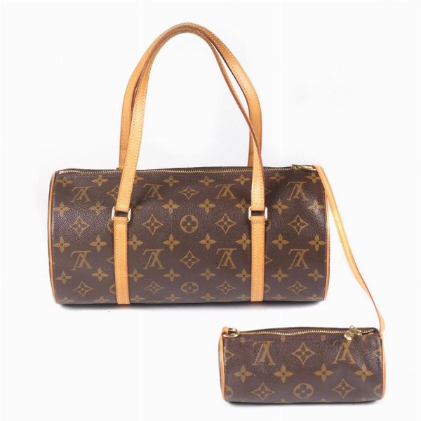 LOUIS VUITTON BORSA DOPPIA PAPILLON  - Asta Vintage: borse e accessori di Hermes, Louis Vuitton e altre grandi maison  - Associazione Nazionale - Case d'Asta italiane