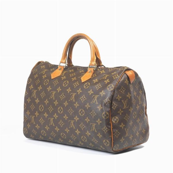 LOUIS VUITTON BAULETTO SPEEDY 35  - Asta Vintage: borse e accessori di Hermes, Louis Vuitton e altre grandi maison  - Associazione Nazionale - Case d'Asta italiane