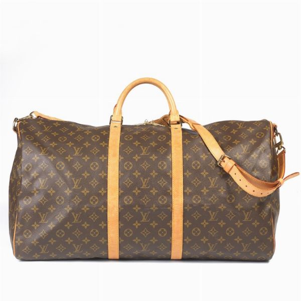 LOUIS VUITTON SACCA DA VIAGGIO KEEPALL BANDOULIERE 60  - Asta Vintage: borse e accessori di Hermes, Louis Vuitton e altre grandi maison  - Associazione Nazionale - Case d'Asta italiane