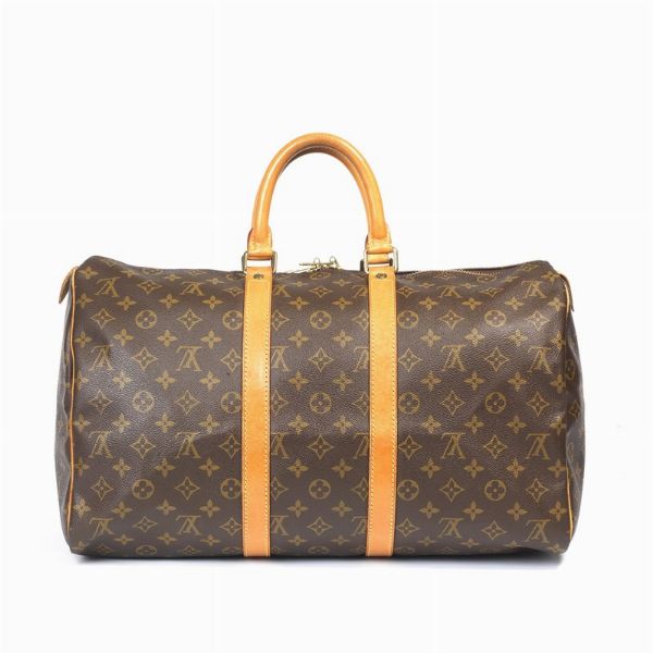 LOUIS VUITTON SACCA DA VIAGGIO KEEPALL 45  - Asta Vintage: borse e accessori di Hermes, Louis Vuitton e altre grandi maison  - Associazione Nazionale - Case d'Asta italiane