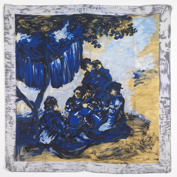 TRE FOULARDS J. LANVIN  - Asta Vintage: borse e accessori di Hermes, Louis Vuitton e altre grandi maison  - Associazione Nazionale - Case d'Asta italiane