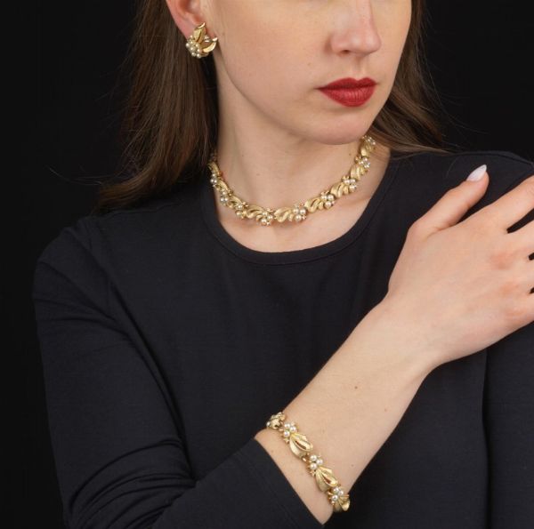 TRIFARI PARURE  - Asta Vintage: borse e accessori di Hermes, Louis Vuitton e altre grandi maison  - Associazione Nazionale - Case d'Asta italiane