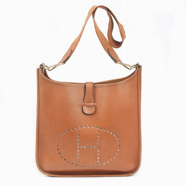 HERMES TRACOLLA EVELYNE  - Asta Vintage: borse e accessori di Hermes, Louis Vuitton e altre grandi maison  - Associazione Nazionale - Case d'Asta italiane