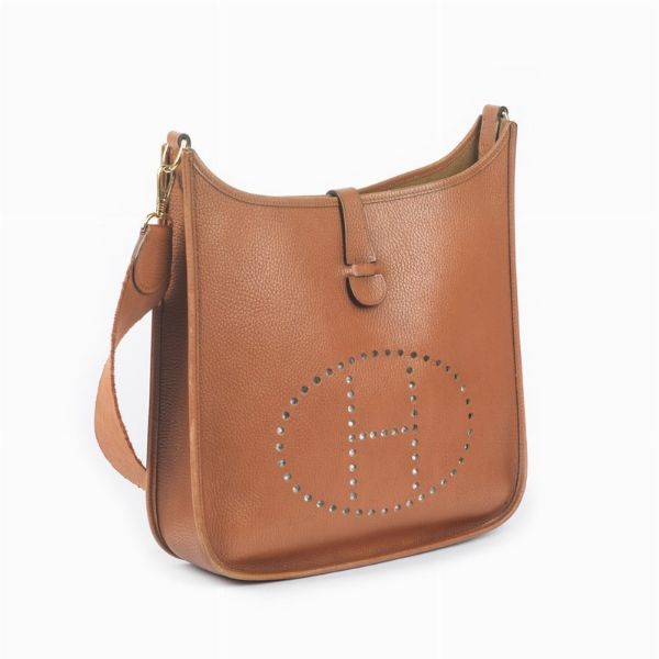 HERMES TRACOLLA EVELYNE  - Asta Vintage: borse e accessori di Hermes, Louis Vuitton e altre grandi maison  - Associazione Nazionale - Case d'Asta italiane