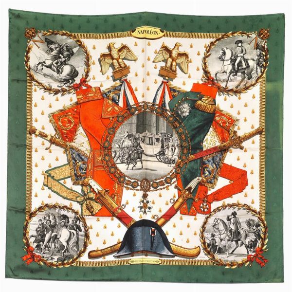 HERMES FOULARD  - Asta Vintage: borse e accessori di Hermes, Louis Vuitton e altre grandi maison  - Associazione Nazionale - Case d'Asta italiane