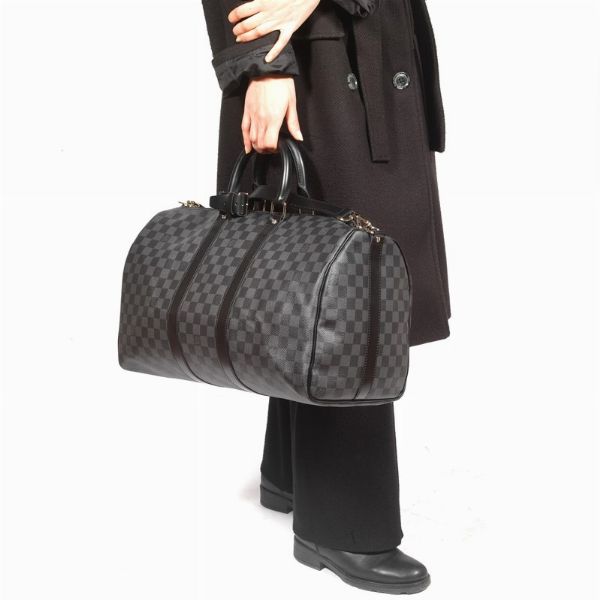 LOUIS VUITTON ROADSTER DAMIER  - Asta Vintage: borse e accessori di Hermes, Louis Vuitton e altre grandi maison  - Associazione Nazionale - Case d'Asta italiane