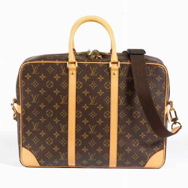 LOUIS VUITTON BORSA PORTACOMPUTER  - Asta Vintage: borse e accessori di Hermes, Louis Vuitton e altre grandi maison  - Associazione Nazionale - Case d'Asta italiane