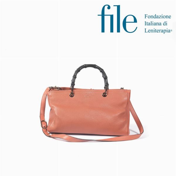 GUCCI BORSA BAMBOO SHOPPER  - Asta Vintage: borse e accessori di Hermes, Louis Vuitton e altre grandi maison  - Associazione Nazionale - Case d'Asta italiane