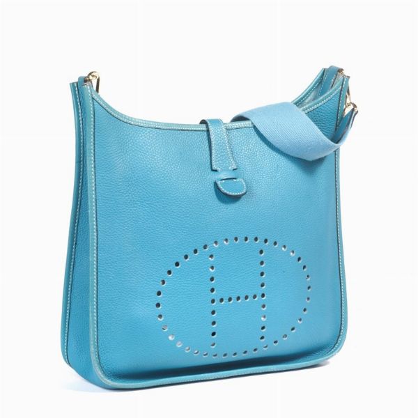 HERMES TRACOLLA EVELYNE I  - Asta Vintage: borse e accessori di Hermes, Louis Vuitton e altre grandi maison  - Associazione Nazionale - Case d'Asta italiane