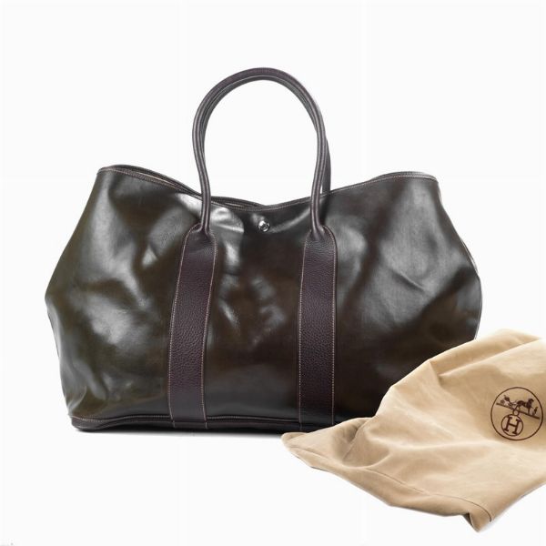 HERMES GARDEN PARTY SHOPPING BAG  - Asta Vintage: borse e accessori di Hermes, Louis Vuitton e altre grandi maison  - Associazione Nazionale - Case d'Asta italiane