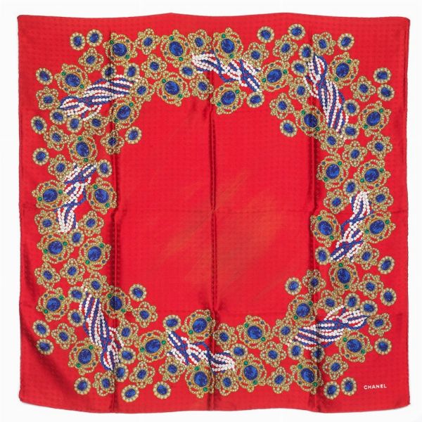CHANEL FOULARD  - Asta Vintage: borse e accessori di Hermes, Louis Vuitton e altre grandi maison  - Associazione Nazionale - Case d'Asta italiane