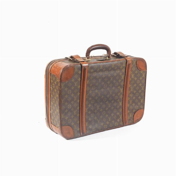 LOUIS VUITTON VALIGIA MEDIA  - Asta Vintage: borse e accessori di Hermes, Louis Vuitton e altre grandi maison  - Associazione Nazionale - Case d'Asta italiane