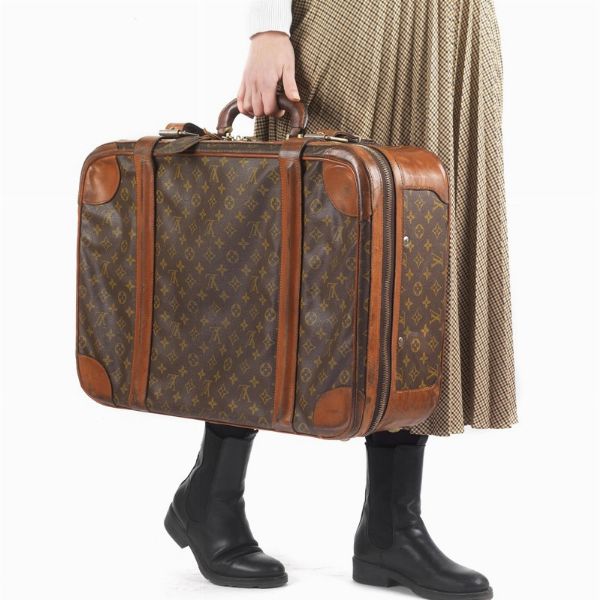 LOUIS VUITTON VALIGIA MEDIA  - Asta Vintage: borse e accessori di Hermes, Louis Vuitton e altre grandi maison  - Associazione Nazionale - Case d'Asta italiane