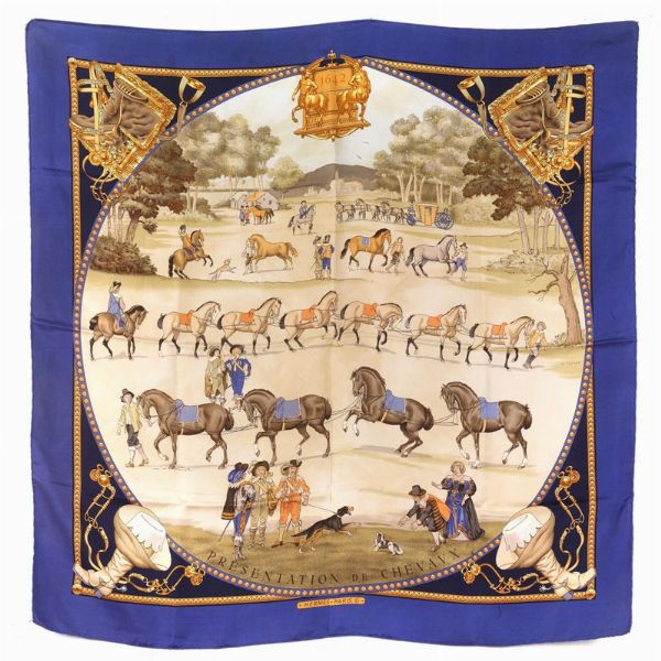HERMES FOULARD  - Asta Vintage: borse e accessori di Hermes, Louis Vuitton e altre grandi maison  - Associazione Nazionale - Case d'Asta italiane
