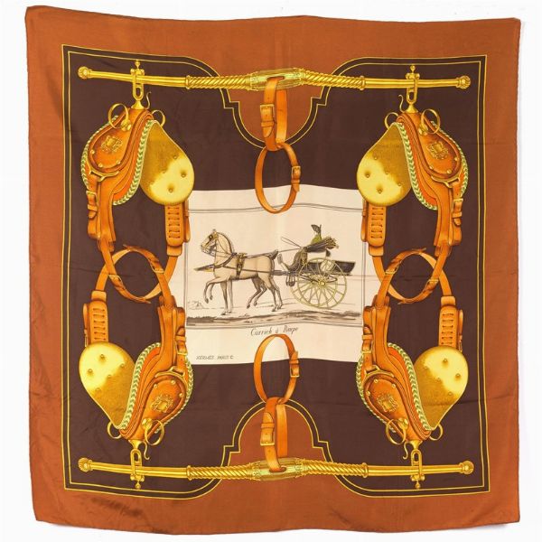 HERMES FOULARD  - Asta Vintage: borse e accessori di Hermes, Louis Vuitton e altre grandi maison  - Associazione Nazionale - Case d'Asta italiane