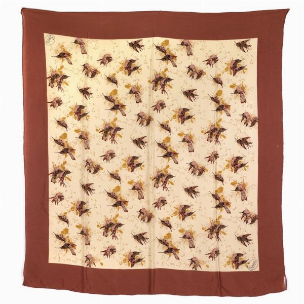 GUCCI FOULARD VINTAGE  - Asta Vintage: borse e accessori di Hermes, Louis Vuitton e altre grandi maison  - Associazione Nazionale - Case d'Asta italiane