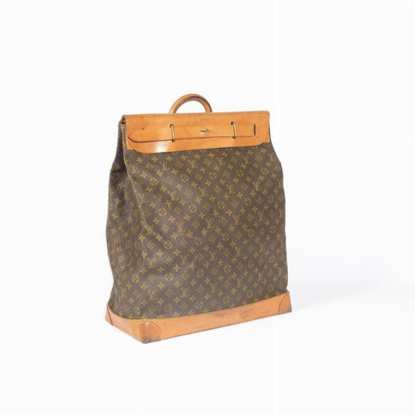 LOUIS VUITTON BORSA VIAGGIO STEAMER  - Asta Vintage: borse e accessori di Hermes, Louis Vuitton e altre grandi maison  - Associazione Nazionale - Case d'Asta italiane