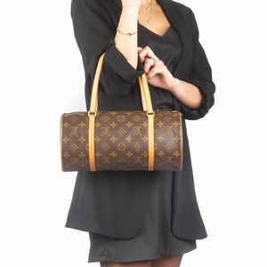 LOUIS VUITTON BORSA DOPPIA PAPILLON  - Asta Vintage: borse e accessori di Hermes, Louis Vuitton e altre grandi maison  - Associazione Nazionale - Case d'Asta italiane