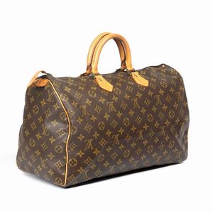 LOUIS VUITTON BAULETTO SPEEDY 40  - Asta Vintage: borse e accessori di Hermes, Louis Vuitton e altre grandi maison  - Associazione Nazionale - Case d'Asta italiane